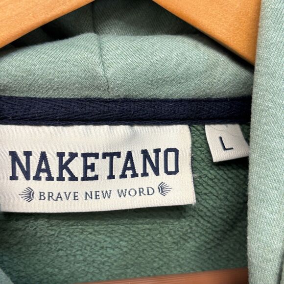 Naketano Brave New World Women Pullover Hoodie Sweatshirt Size Large D050 -25 - Picture 6 of 16